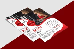 Fitness / Gym Club Flyer. Canva, Word and Psd Product Image 4