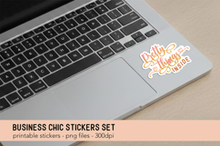 Thank You Sticker PNG Bundle | Printable Chic Set Product Image 2