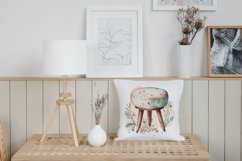 Watercolor Cozy Vintage Home Decoration Illustration Product Image 3