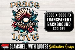 Positive Quotes Clipart Bundle | Clamshell Clipart Bundle Product Image 12