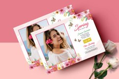 Spring Photography Mini Session. Adobe Photoshop Template Product Image 3