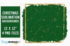 Christmas Sublimation Backgrounds, Christmas Png Bundle Product Image 3