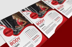 Fitness / Gym Club Flyer. Canva, Word and Psd Product Image 2