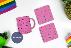 Color mug & Two coasters Mockup Pride, Mockup PSD & JPG Product Image 2