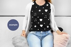 Black t-shirt woman on a couch Mockup PSD, Mockup PSD & JPG Product Image 2