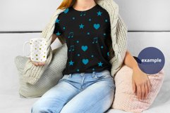 Black t-shirt woman & Mug 15 oz Mockup PSD, Mockup PSD & JPG Product Image 2