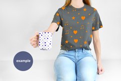 Gray t-shirt & white mug 15oz Mockup PSD, Woman holding mug Product Image 2