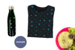 Black Tshirt & Bottle mockup PSD, Autumn Thanksgiving Fall Product Image 2