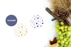 Two White car coasters mockup PSD, Autumn Thanksgiving Fall Product Image 2