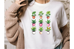 Plants Bundle PNG. Home Plant Quote Sublimation Product Image 5