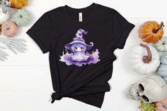 Halloween Cute Purple Ghost Sublimation Design Product Image 4