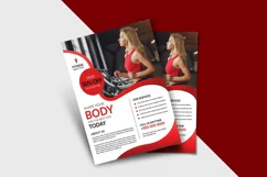 Fitness / Gym Club Flyer. Canva, Word and Psd Product Image 3