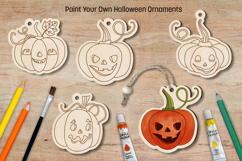 Halloween Pumpkins Ornaments Laser Engraving Product Image 3