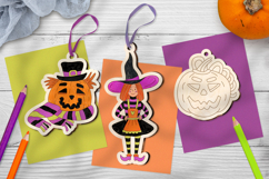 Spooky Time Halloween Characters Ornament laser Scoring Kit Product Image 4