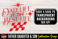 Father Daughter &amp; Son Sublimation Clipart | father's day #44 Product Image 1
