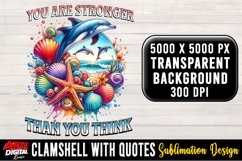 Positive Quotes Clipart Bundle | Clamshell Clipart Bundle Product Image 25