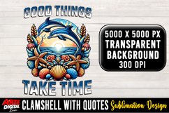 Positive Quotes Clipart Bundle | Clamshell Clipart Bundle Product Image 26