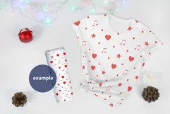 White T-shirt and White Tumbler Christmas Mockup, PSD Mockup Product Image 2