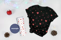 Black T-shirt and White Tumbler Christmas Mockup, PSD Mockup Product Image 2