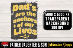 Father Daughter &amp; Son Sublimation Clipart | father's day #52 Product Image 1