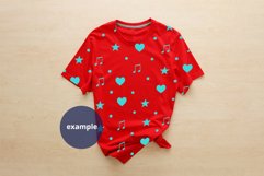 Red Woman t-shirt Mockup, PSD Mockup Neutral Background Product Image 2