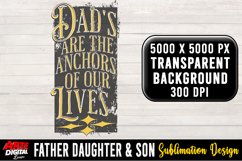 Father Daughter &amp; Son Sublimation Clipart | father's day #53 Product Image 1