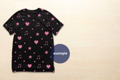 Large Men's Black t-shirt empty space Mockup, PSD Mockup Product Image 2