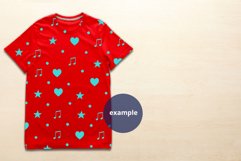 Large Men's Red t-shirt empty space Mockup, PSD Mockup Product Image 2