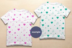 Two Unisex White T-shirts Mockup, Men's T-shirt Mockup PSD Product Image 2