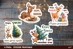 Christmas Stickers Sublimation Bundle Product Image 7