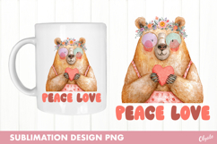 Hippie Valentine Sublimation Bundle PNG Product Image 8