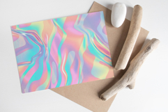 Holographic Tiger Stripes Background Product Image 3