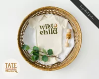 Wild child SVG cut file - boho boy shirt svg, wild and free Product Image 3