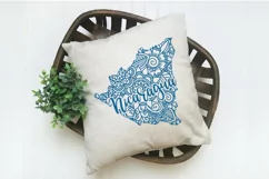 Nicaragua SVG File - Nicaragua Mandala Design Product Image 3