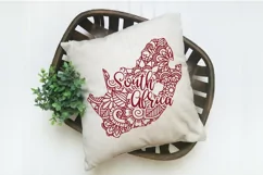 South Africa SVG File - South Africa Mandala Design Product Image 3