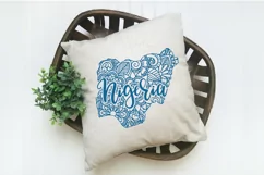 Nigeria SVG File - Nigeria Mandala File Product Image 4