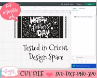 "Happy Father's day" mug SVG for Cricut infusible ink sheets Product Image 4