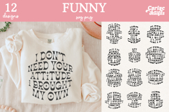 Sassy Girl Quote Sublimation and SVG Product Image 1