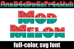 Mod Melon Color Font Product Image 1