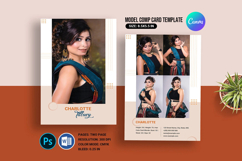 Showcase your modeling portfolio with a clean, professional comp card template. Perfect for models, actors, talent agencies, and casting submissions. Easily customize photos, measurements, and contact details for a polished presentation.