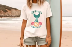 All I need is vitamin sea | Vintage Summer Surf SVG Product Image 2