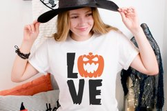 LOVE Jack O'Lantern | Halloween SVG Product Image 2