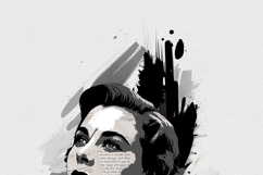 Ink Splash Wall Art Photo Effect Template Product Image 6