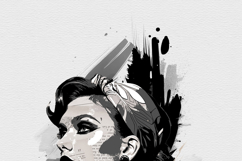 Ink Splash Wall Art Photo Effect Template Product Image 7