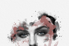 Modern Abstract Portrait Art Photo Effect Product Image 7