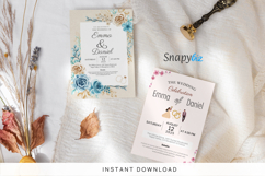 Editable Elegant Modern Beige Wedding Invitation Template Product Image 10