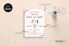 Editable Elegant Modern Beige Wedding Invitation Template Product Image 7