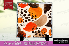 Modern Boho Slate PNG - Doodle Texture Square Slate Product Image 1