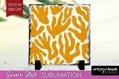 Modern Boho Slate PNG - Doodle Texture Square Slate Product Image 1