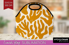 Modern Boho Lunch Bag - Doodle Texture Lunch Bug PNG Product Image 1